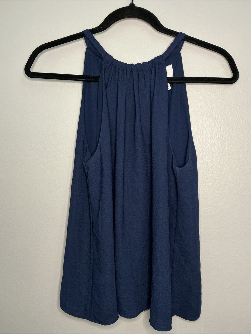 Greylin Navy Halter Tank Top